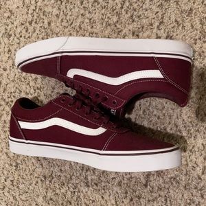 Vans. Burgundy. Size 13. No box
